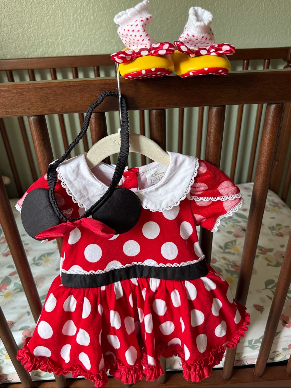 Disney Baby Minnie Halloween Costume 6-12m